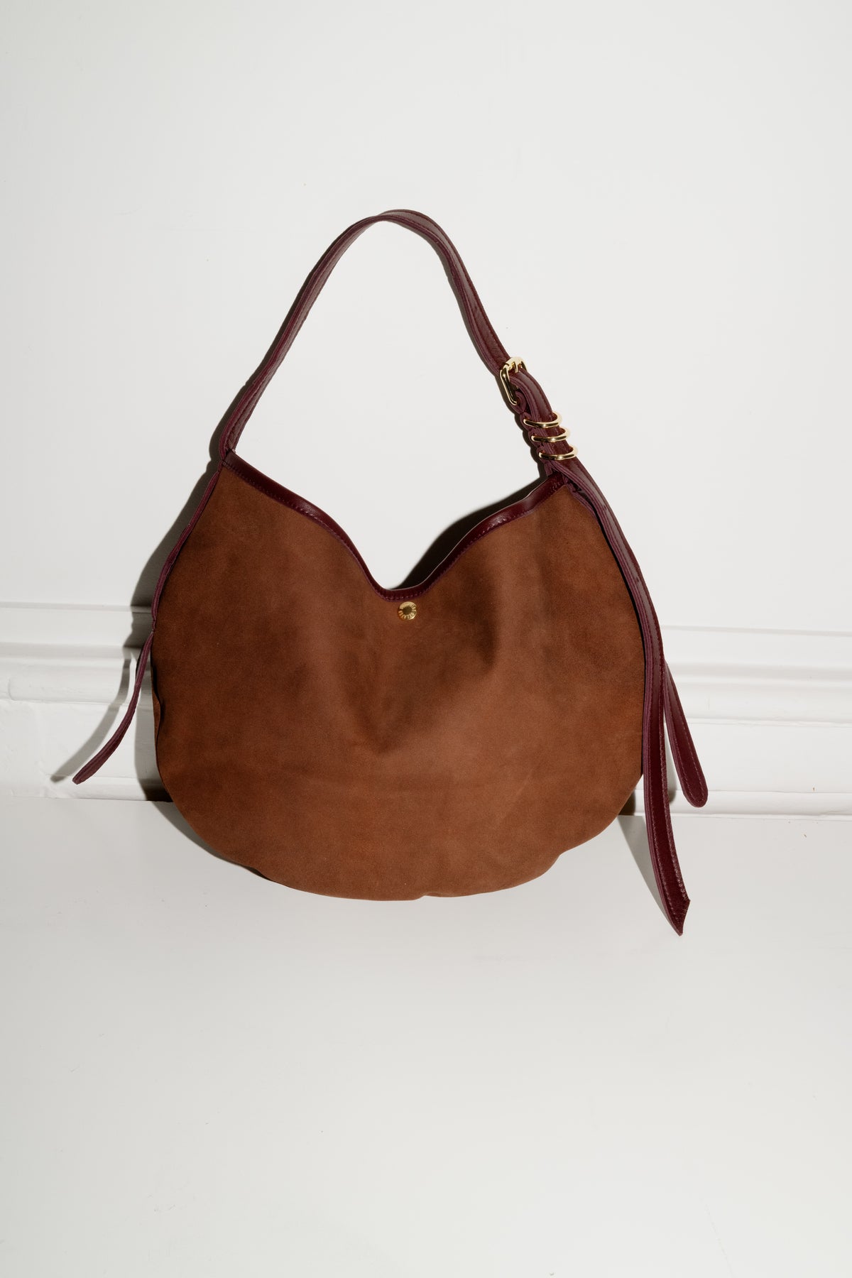 Sac Honey Bunny Liseret Bordeaux/Marron