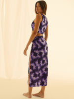 Jupe Purple Dye Longue