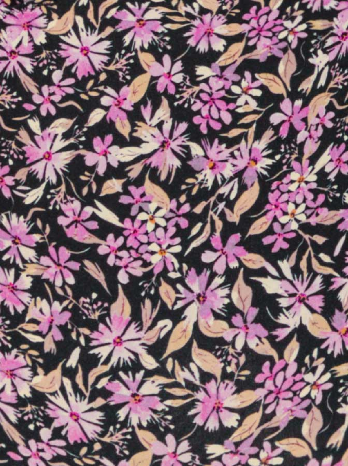 Culotte Nouée Swim Purple Flowers Fleurs