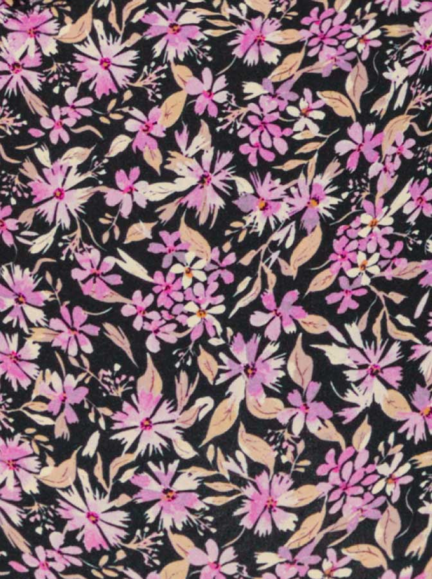 Culotte Nouée Swim Purple Flowers Fleurs