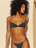 Bandeau Dos Nu Swim White Poppy