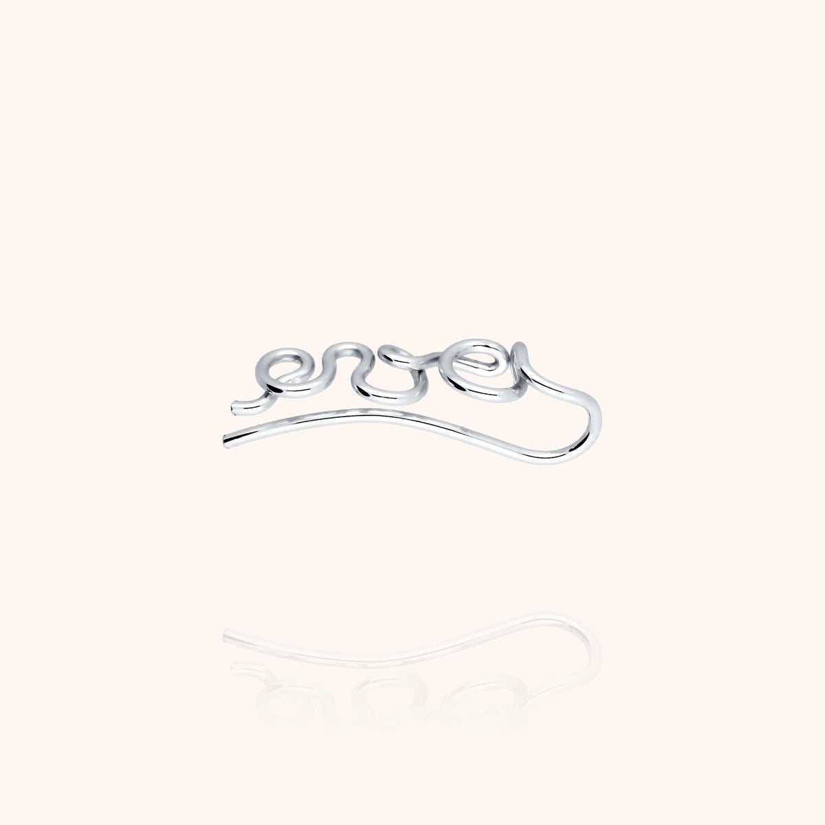 Ear Cuff Original Personnalisé — finition artisanale du bijou, argent sterling 925