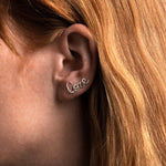 Ear Cuff Original Personnalisé porté à l'oreille — argent sterling 925 livraison express sécurisée