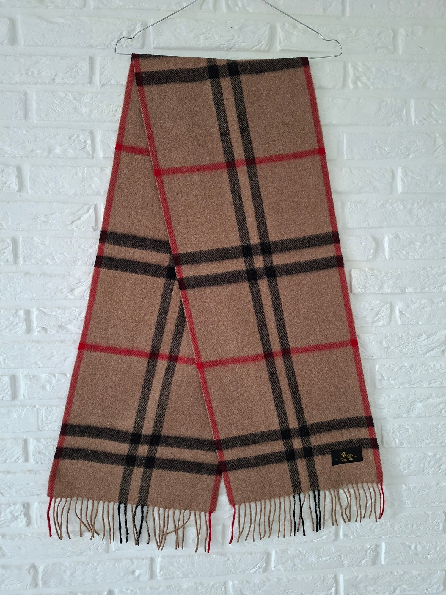 Écharpe En Laine Tartan