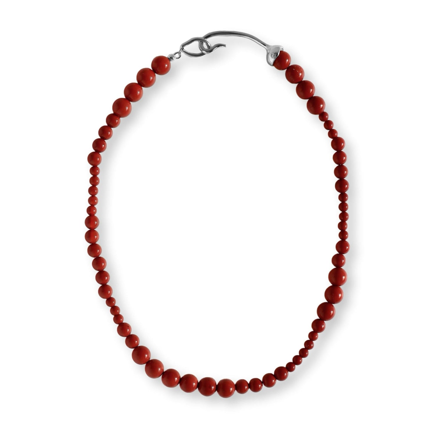 Collier Jaspe rouge