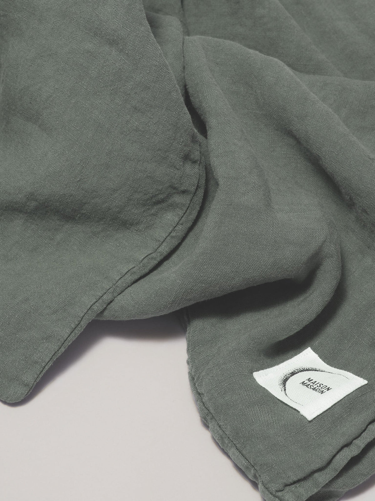 Drap housse en lin lavé 6