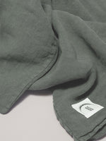 Drap housse en lin lavé 6