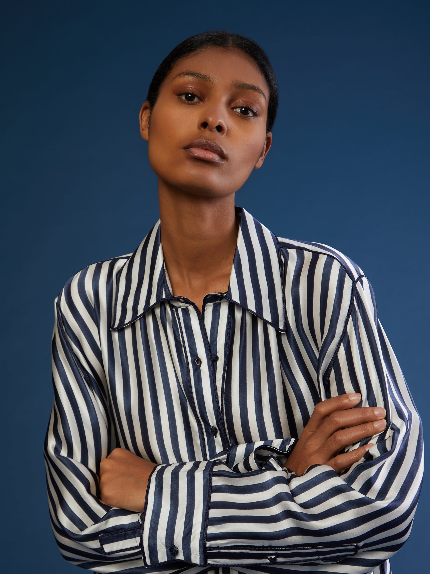 Moroccan Alma silk shirt