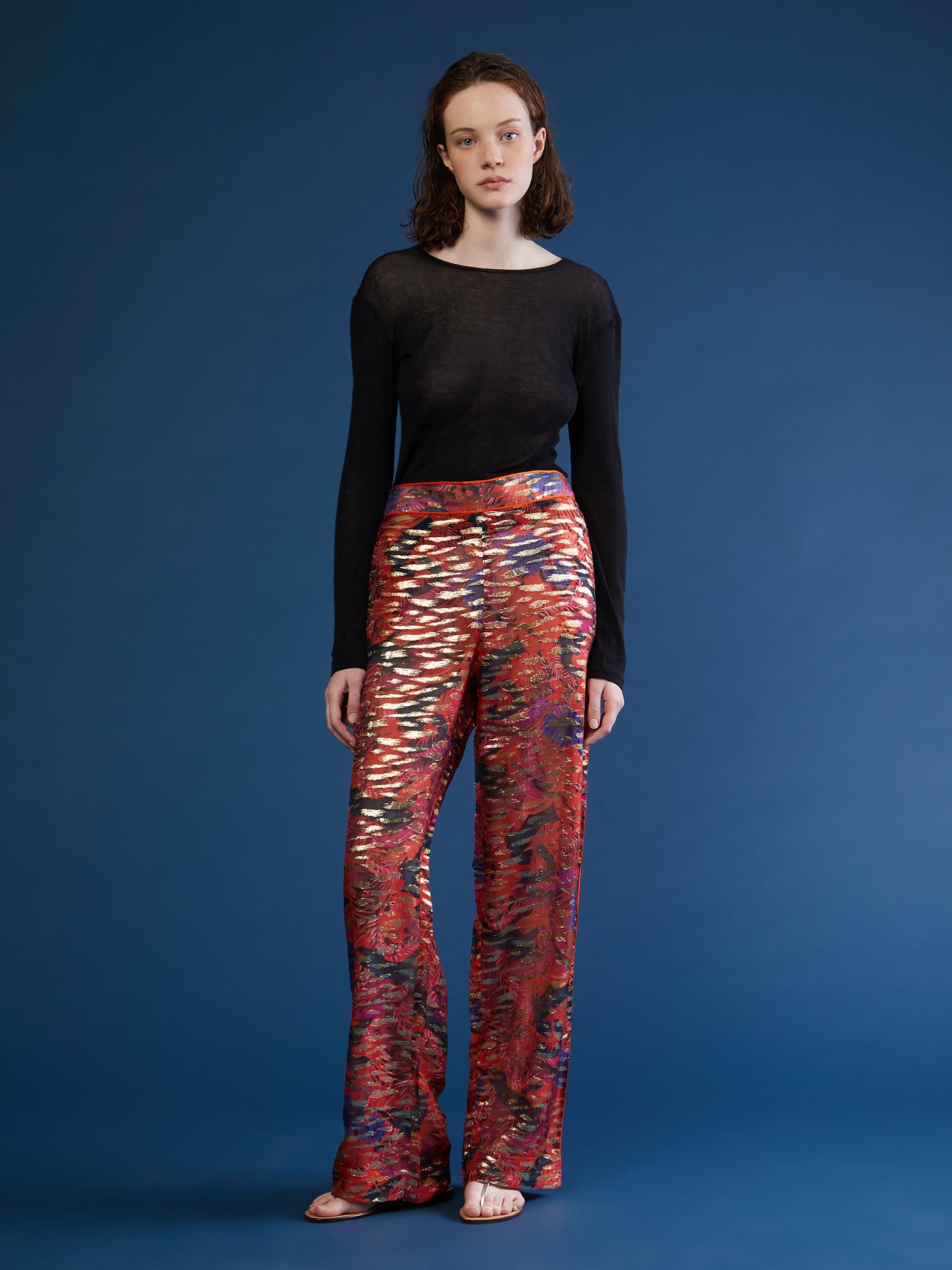 Moroccan Alma silk pants