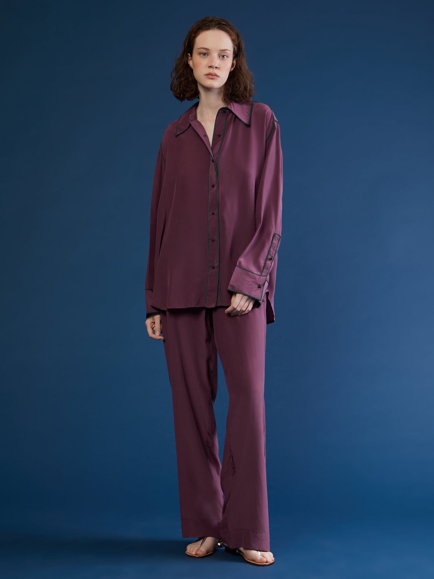 Moroccan Alma silk pants