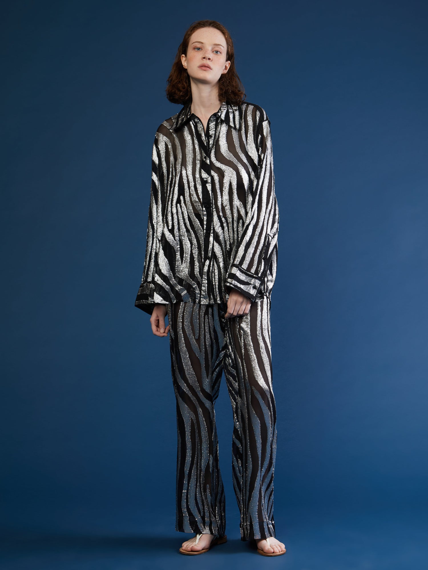 Moroccan Alma silk pants