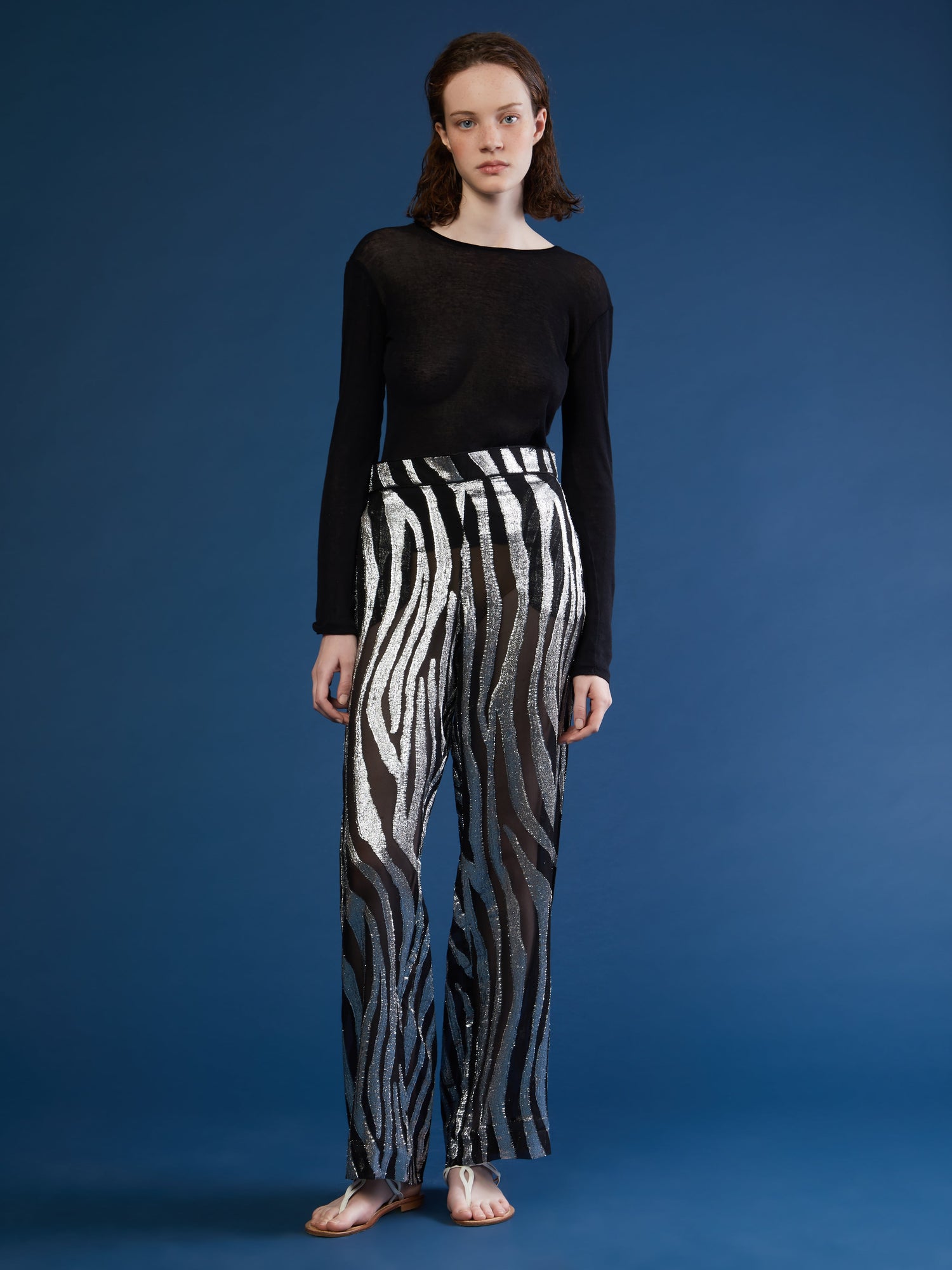 Moroccan Alma silk pants