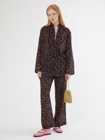 HANDMADE, HANDMADE IN INDIA, MADE IN INDIA, 100% SILK, BLOCK PRINT, ARTISANAL PRINTING, FATTO A MANO, PIGIAMA LOOK, PANTALONI DI COTONE, PANTALONI ESTIVI, SUMMER PANTS, SUMMER SET, COTTON SET