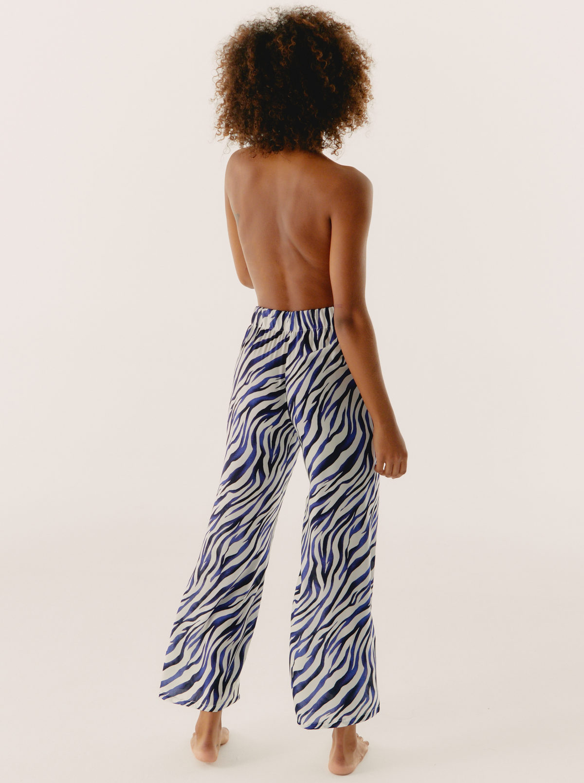 Pantalon Blue Tiger Taille Haute
