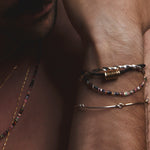 Bracelet Cy porté au poignet — expédition rapide et sécurisée