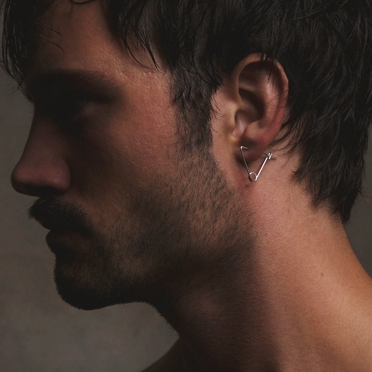 Boucle d'Oreille Homme Eddy Individuelle — cadeau idéal personnalisable