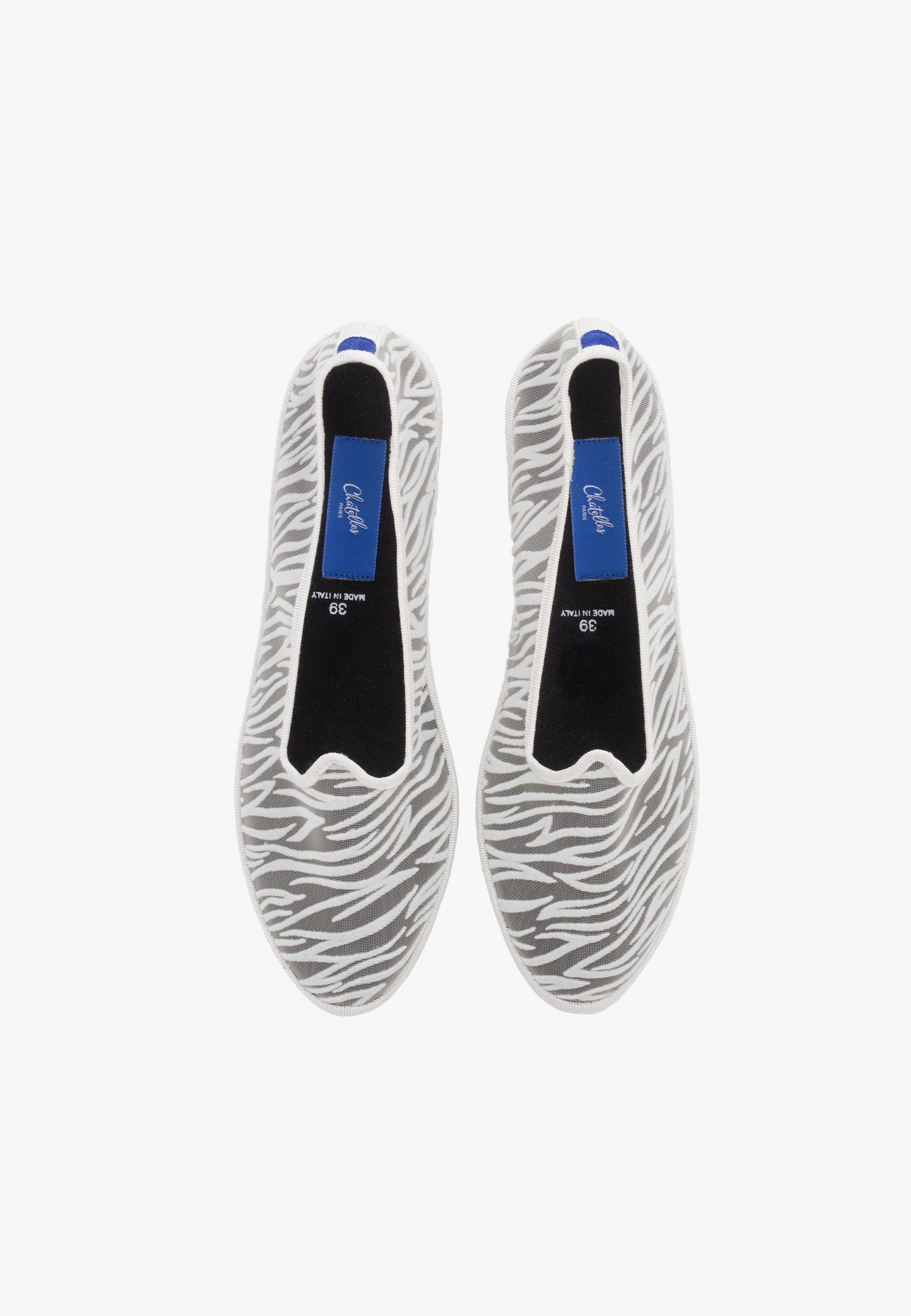 Furlanes Zebra White Mesh