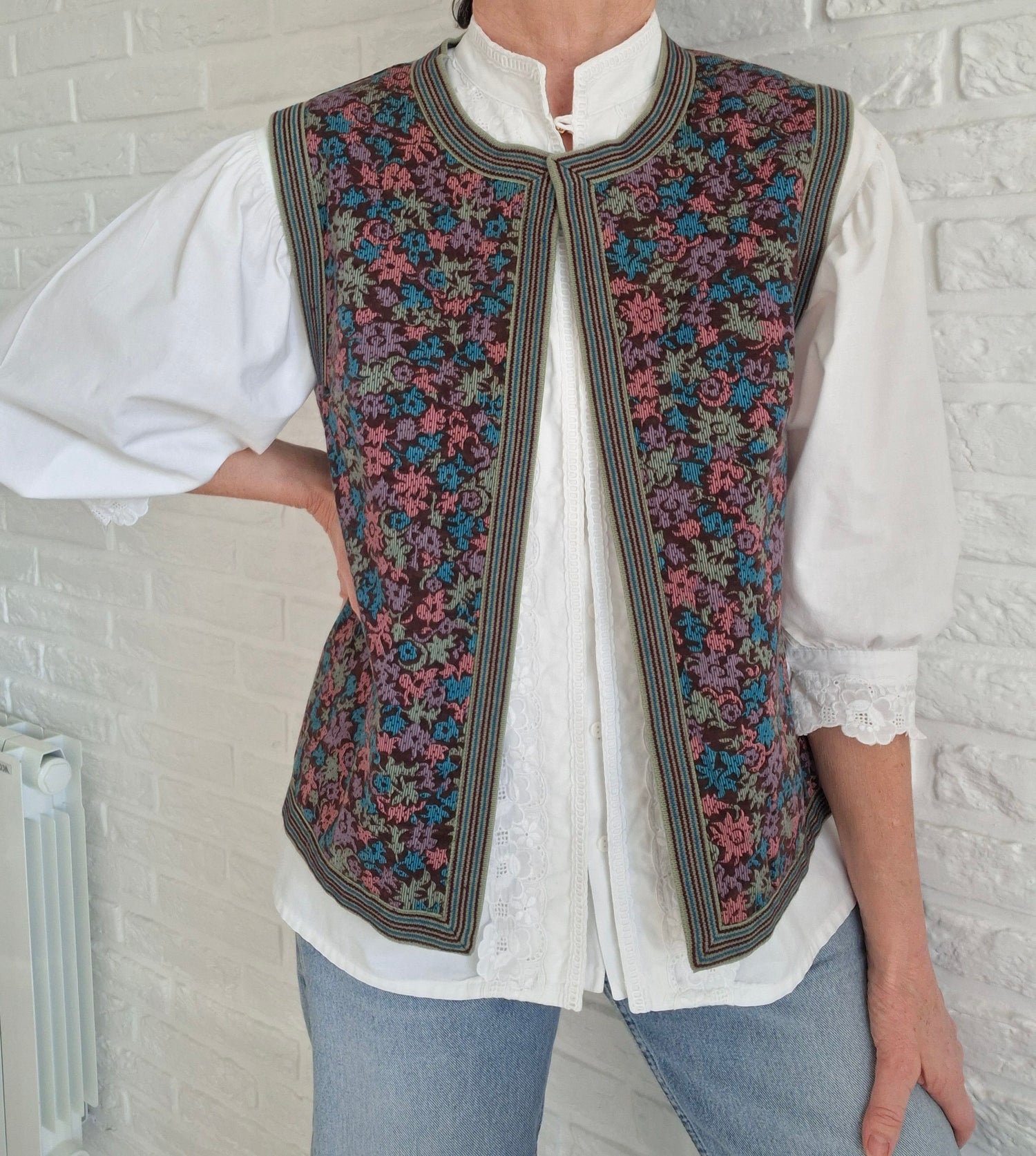 Gilet sans manches réversible