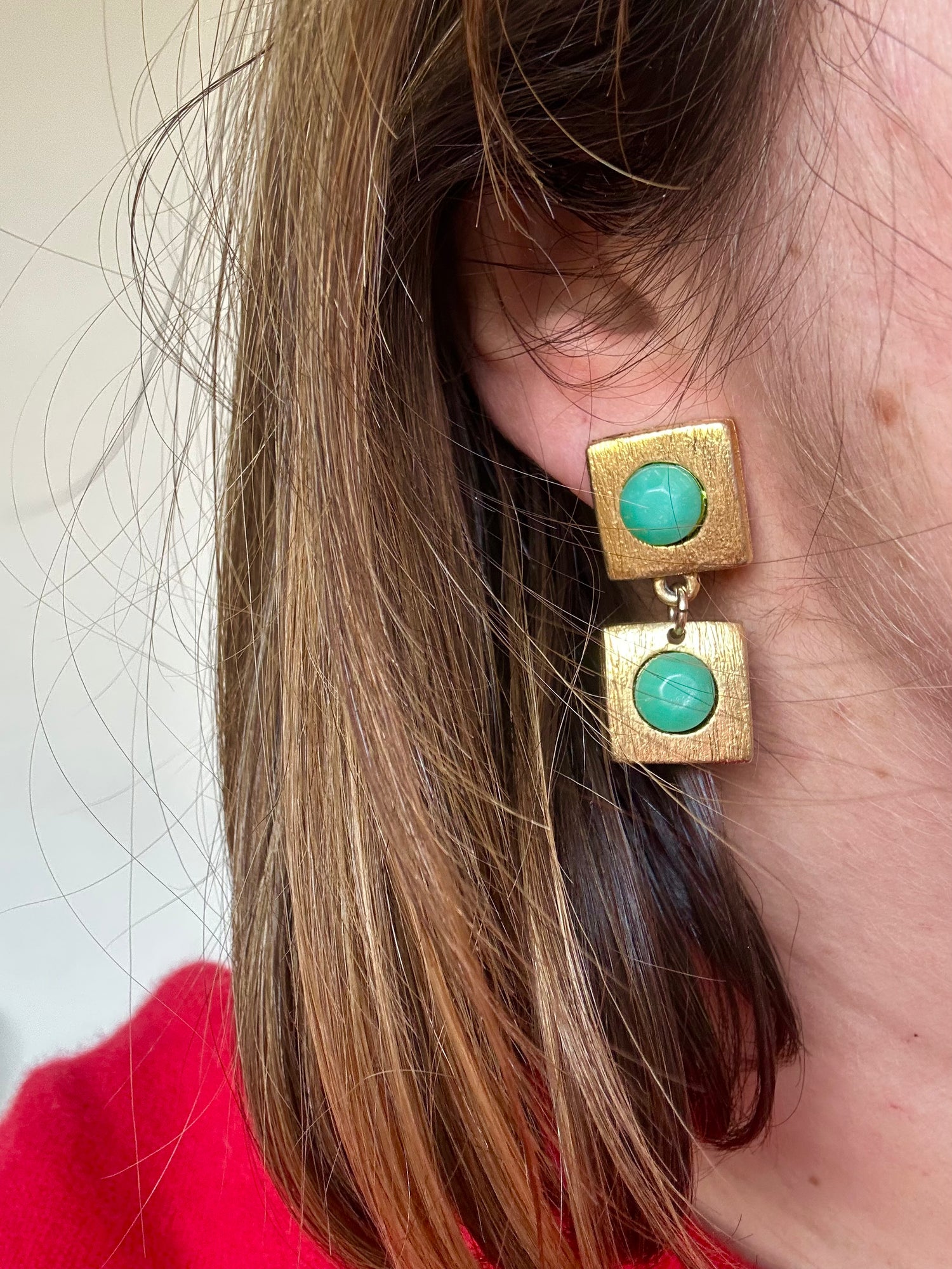 Boucles d'oreilles clips Jacky De G.