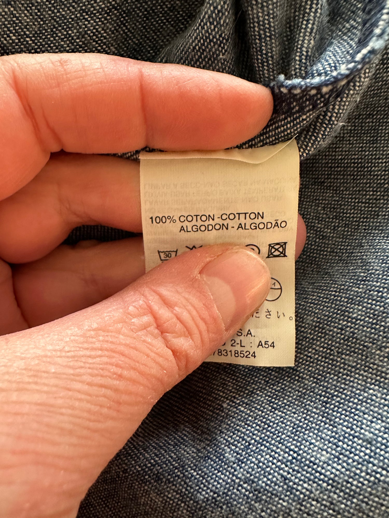 Robe Trapèze en denim