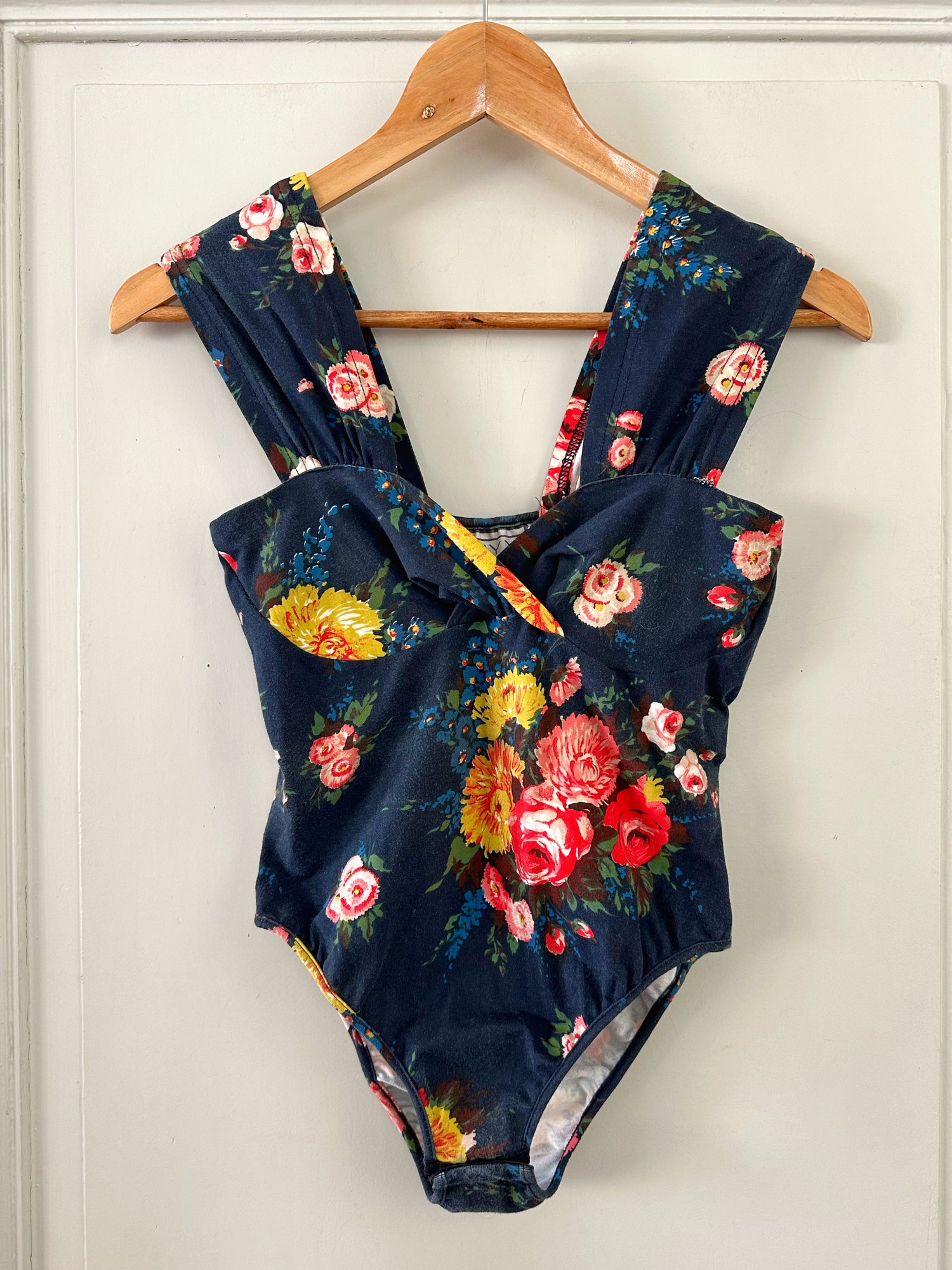 Body coton à fleurs