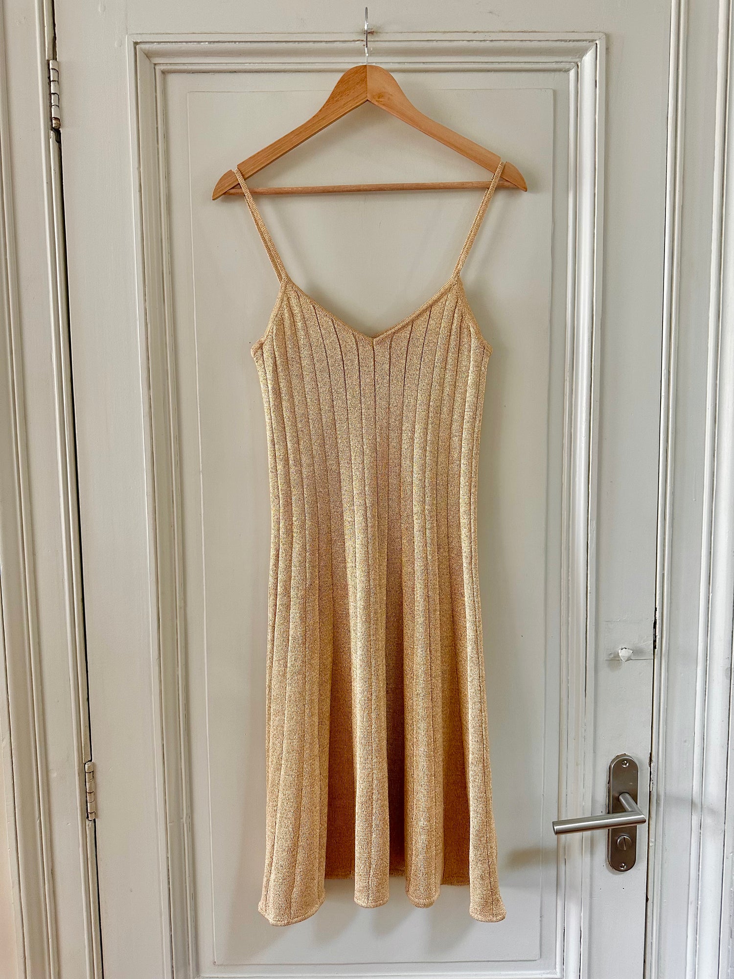 Robe en maille lurex