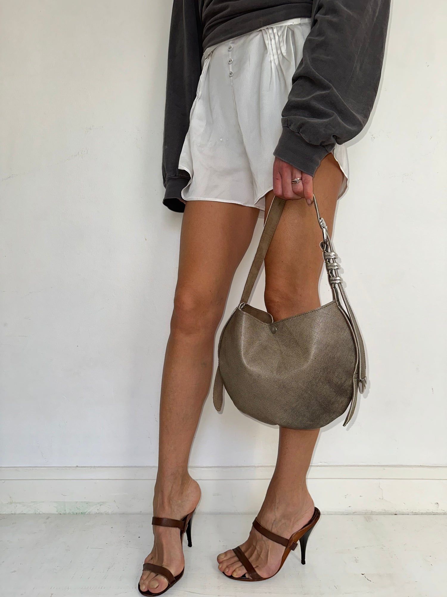 Sac Honey Petite Texturé Mastic Et Boucle Cowboy