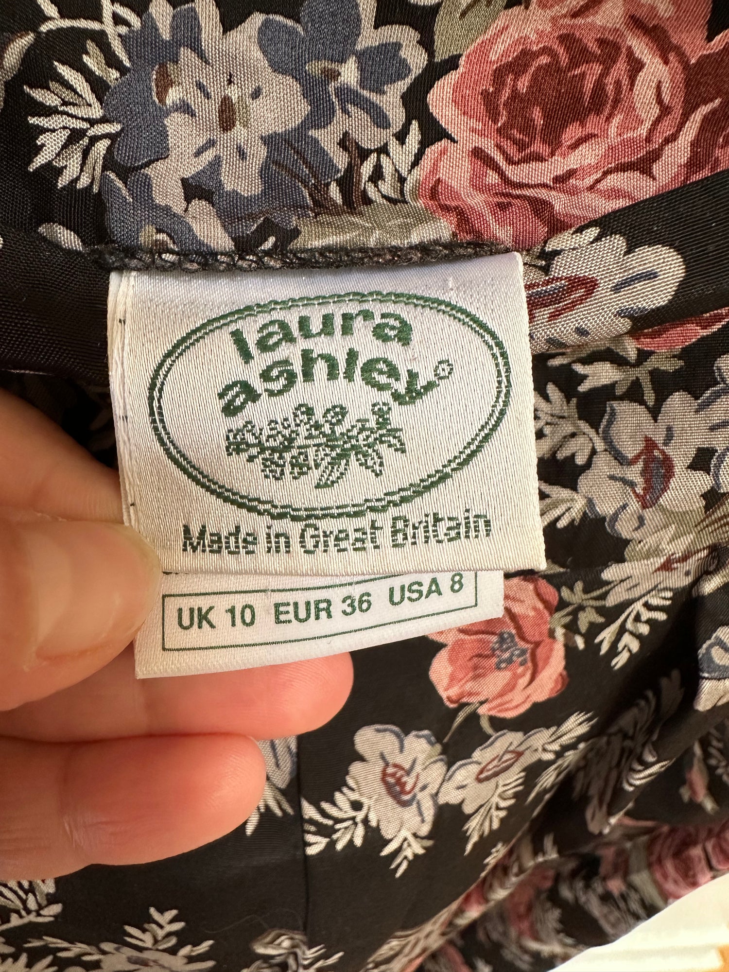 Pantalon à fleurs Laura Ashley