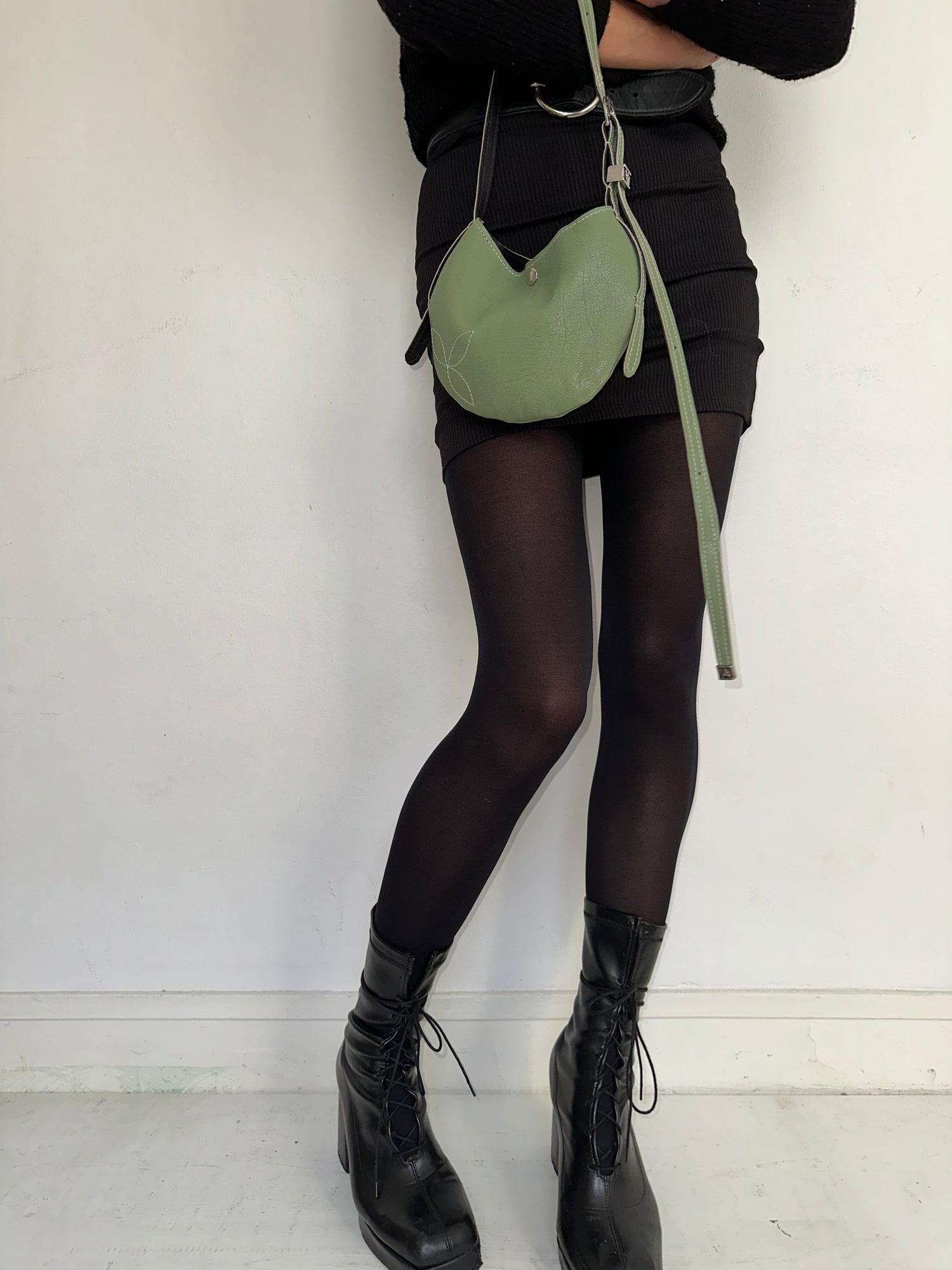 Mini Sac Cowboy Vert D'Eau