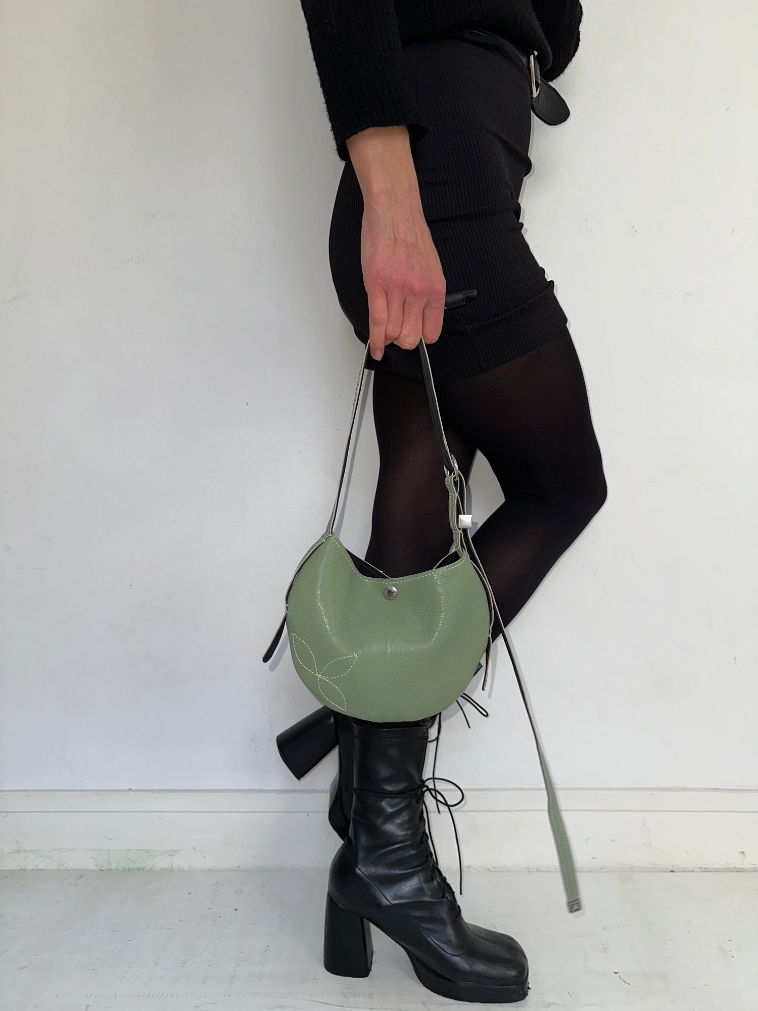 Mini Sac Cowboy Vert D'Eau