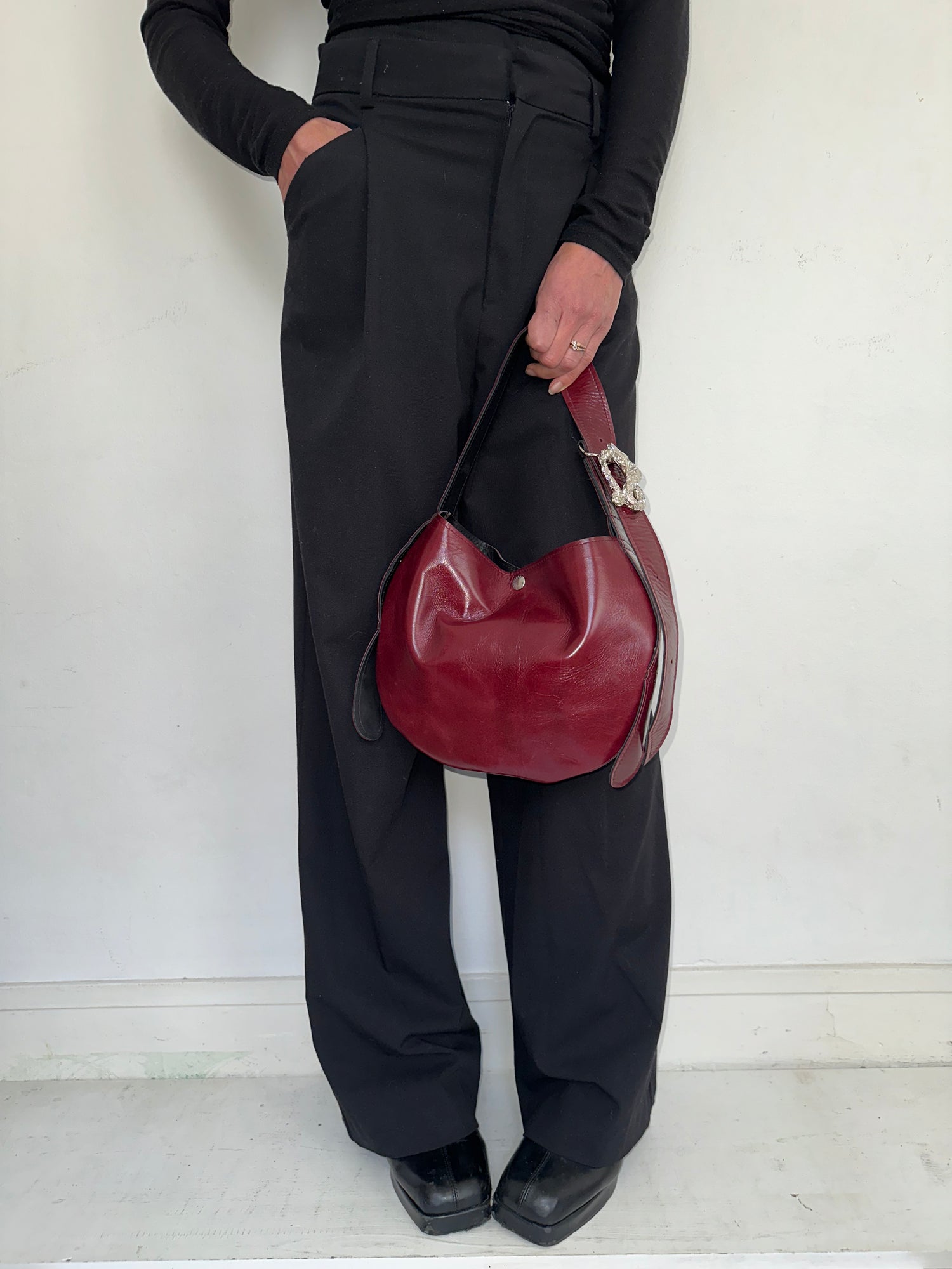 Sac Honey Petite Bordeaux - Boucle Serpent