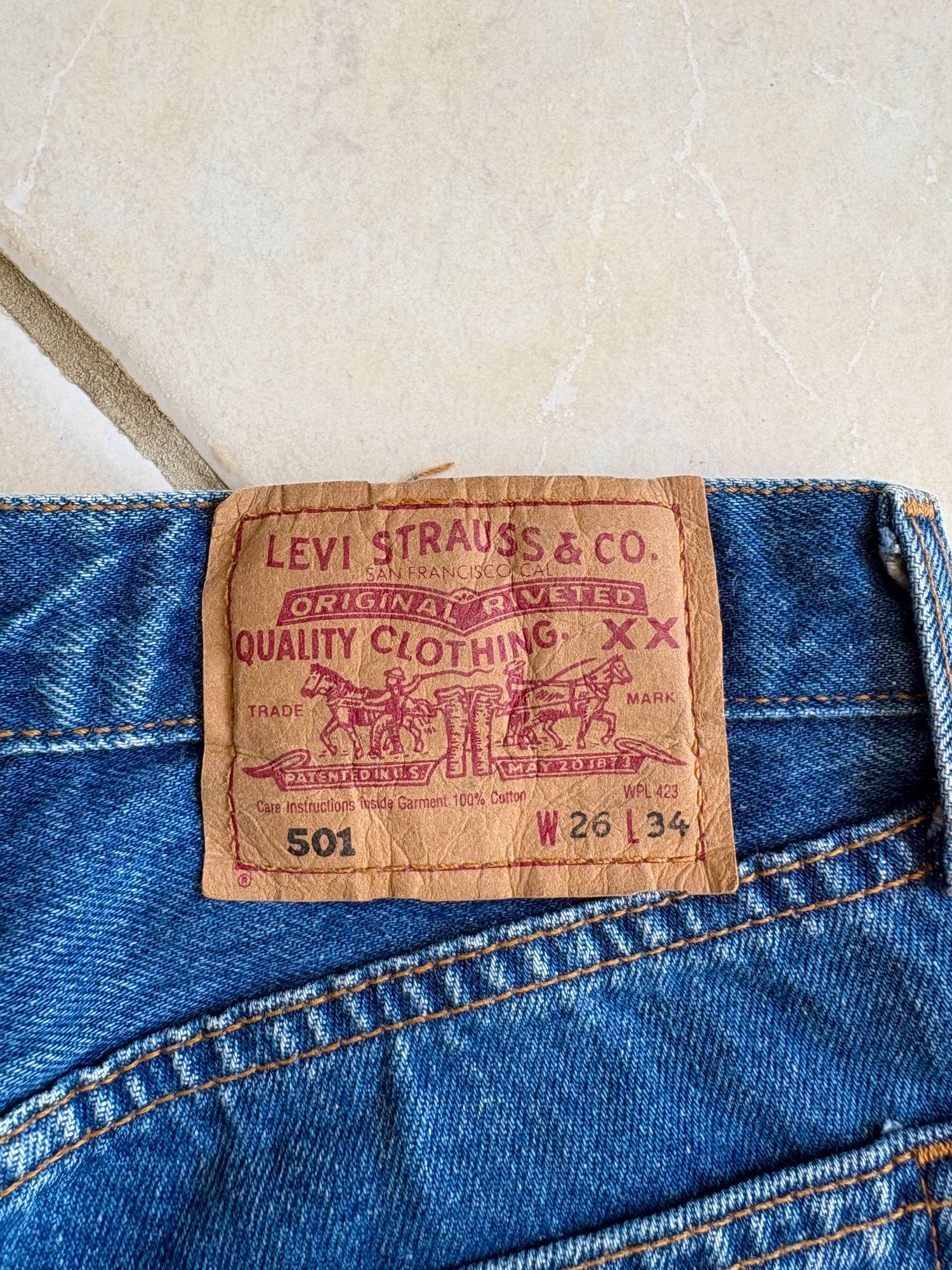 Jean Levi’s 501 W26 L34