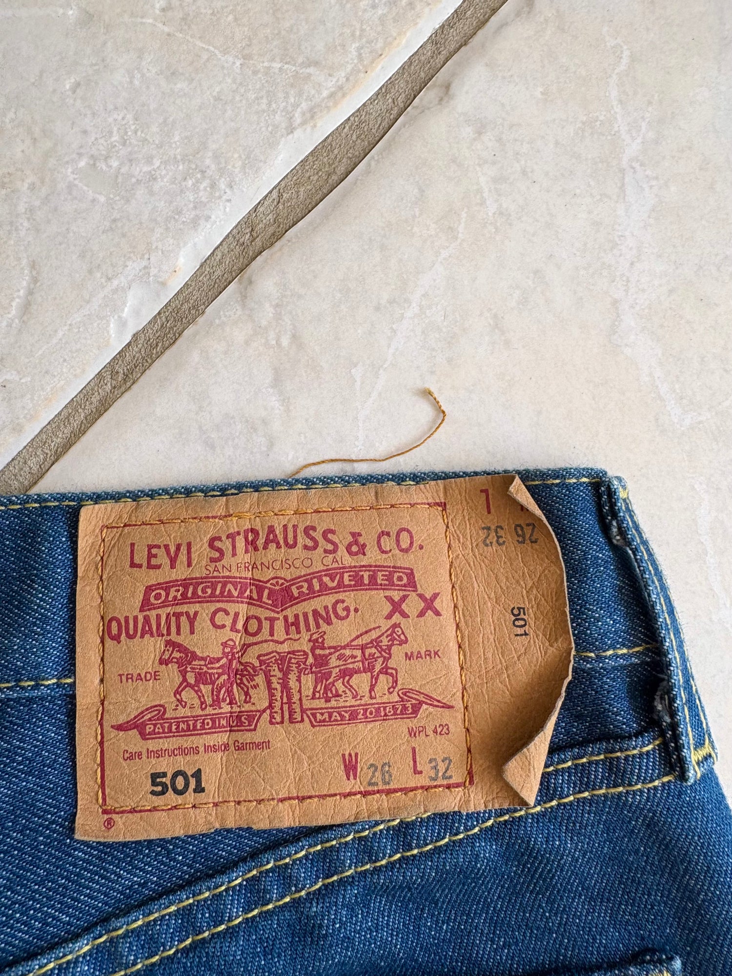Jean Levi’s 501 W26 L32