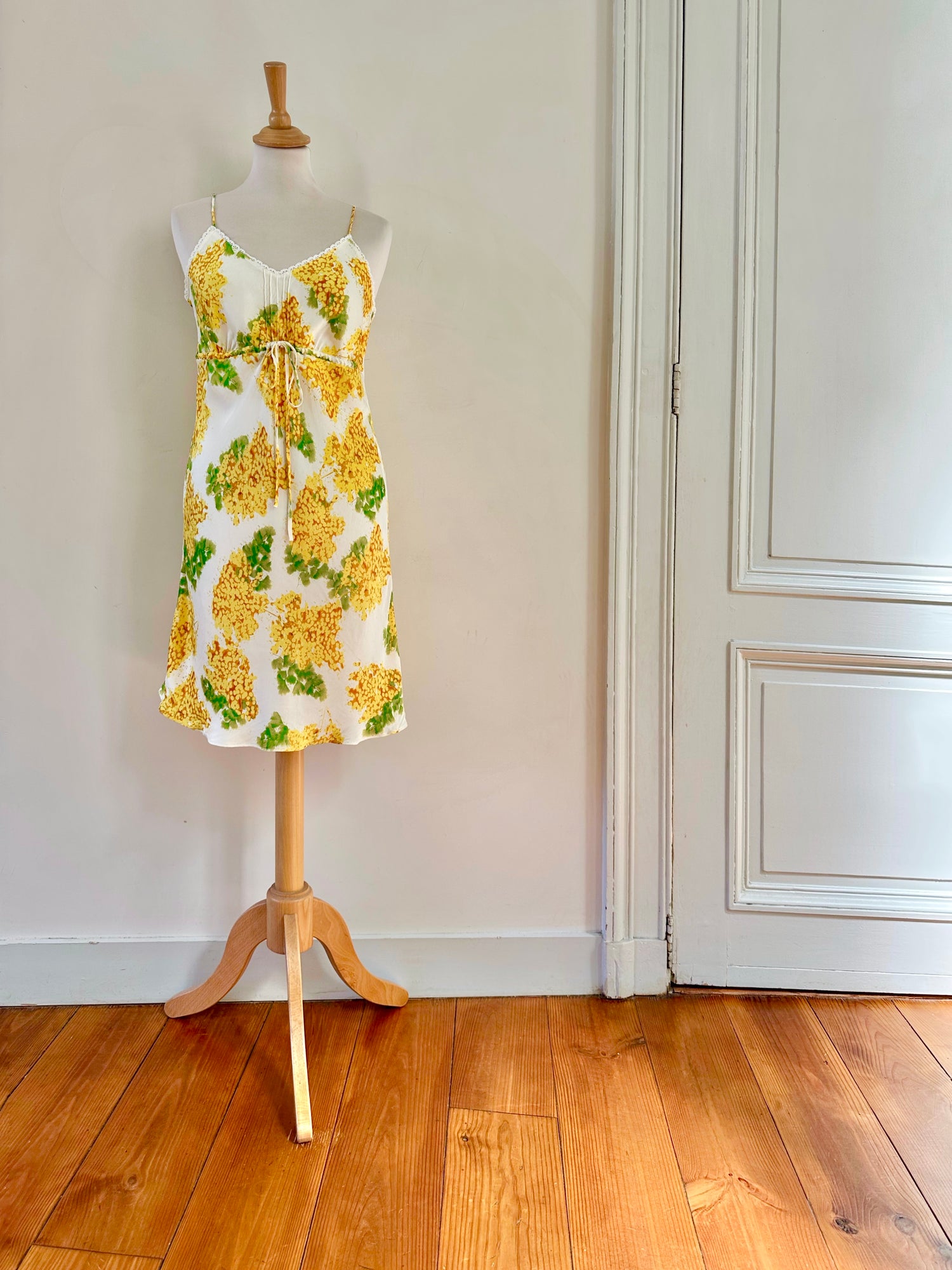 Robe nuisette en soie