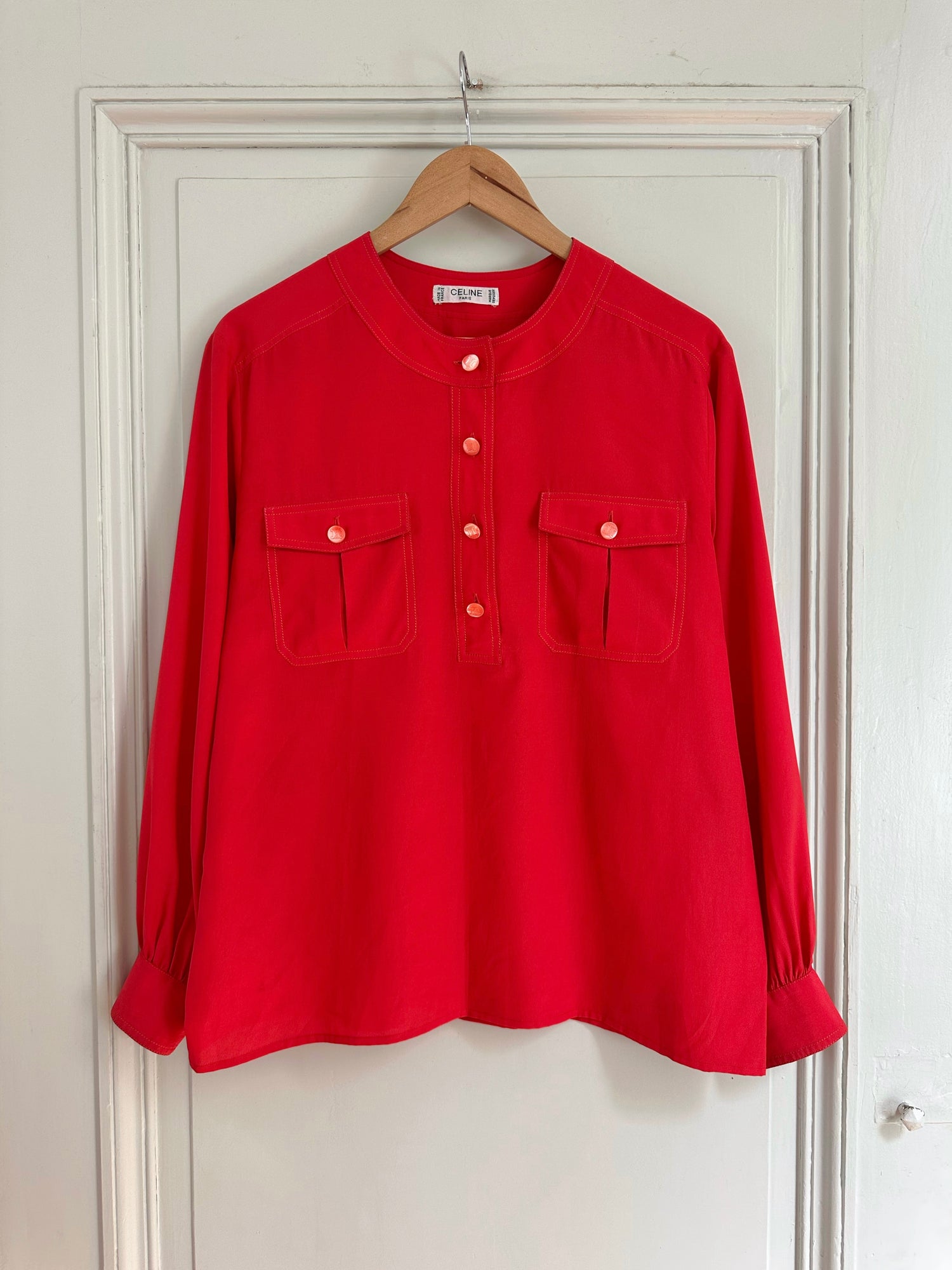 Blouse en soie Celine