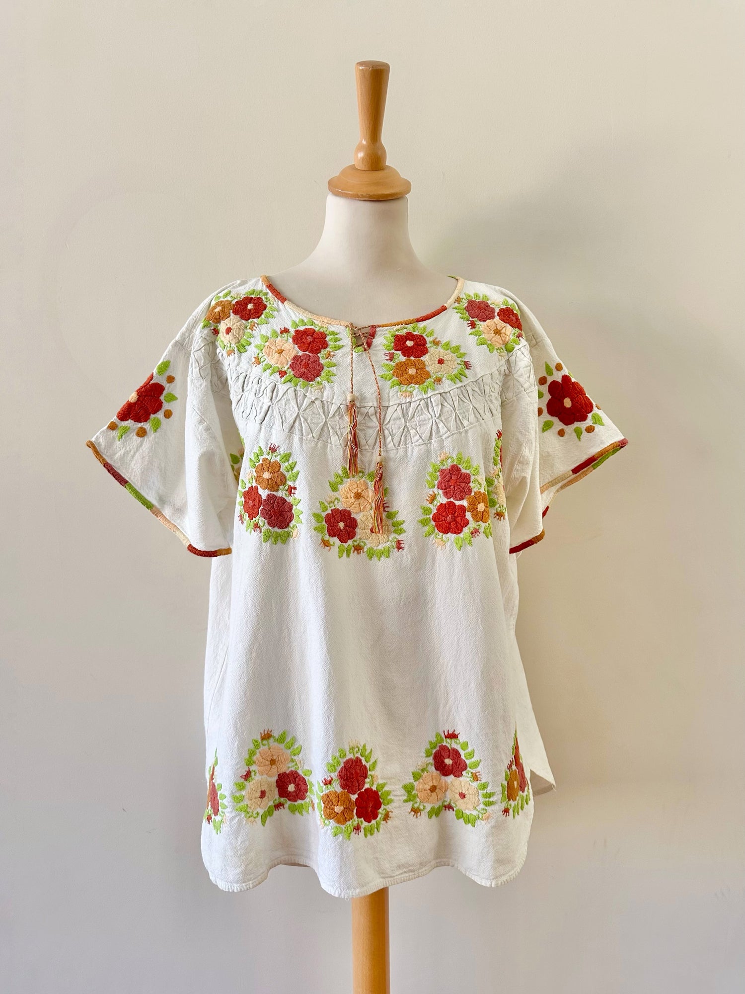 Blouse brodée Mexicaine