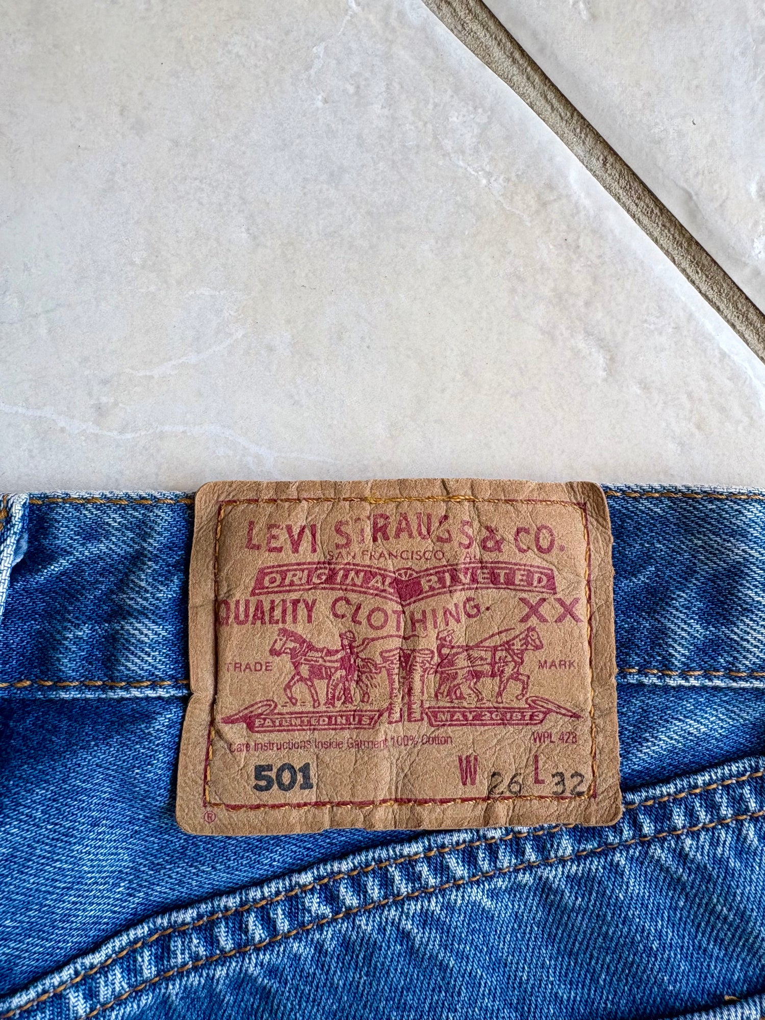 Jeans Levi's 501 W26 L32