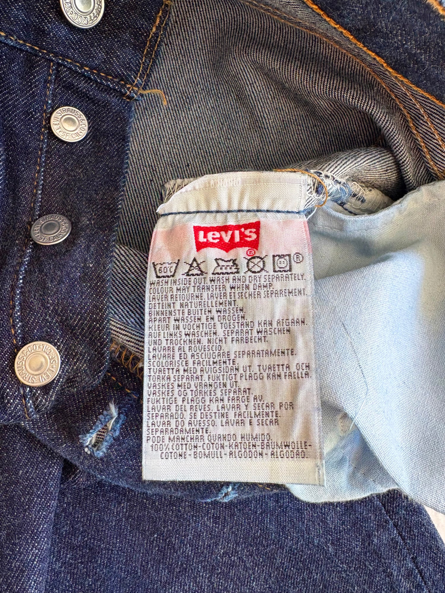 Jean Levi's 501 W26 USA