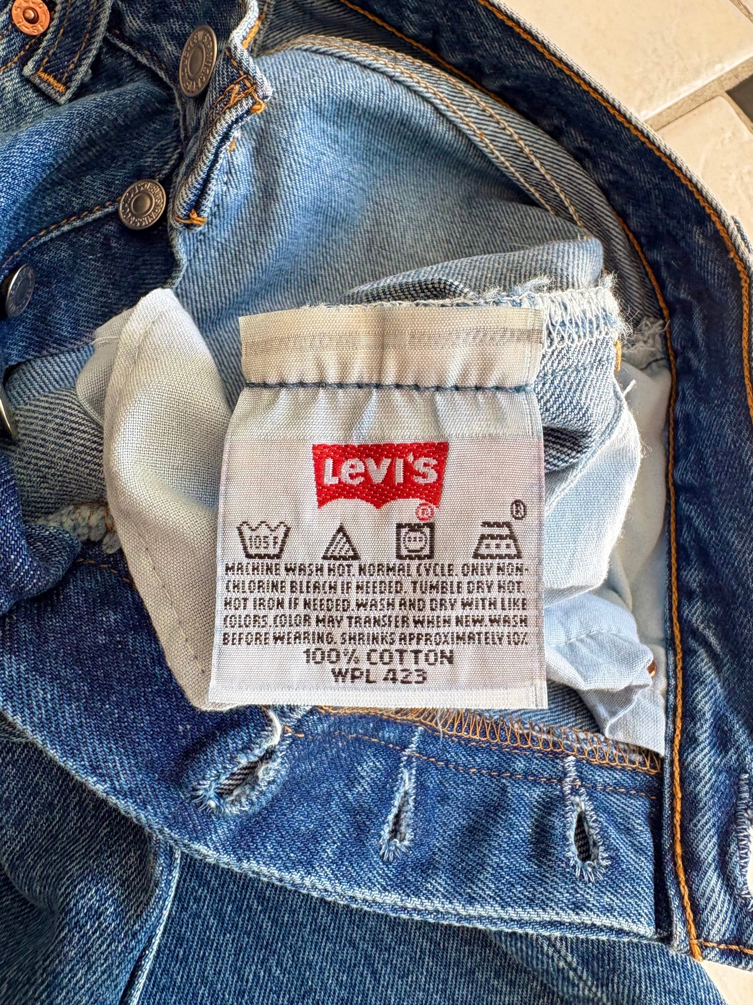 Jean Levi's 501 W28 L36 USA