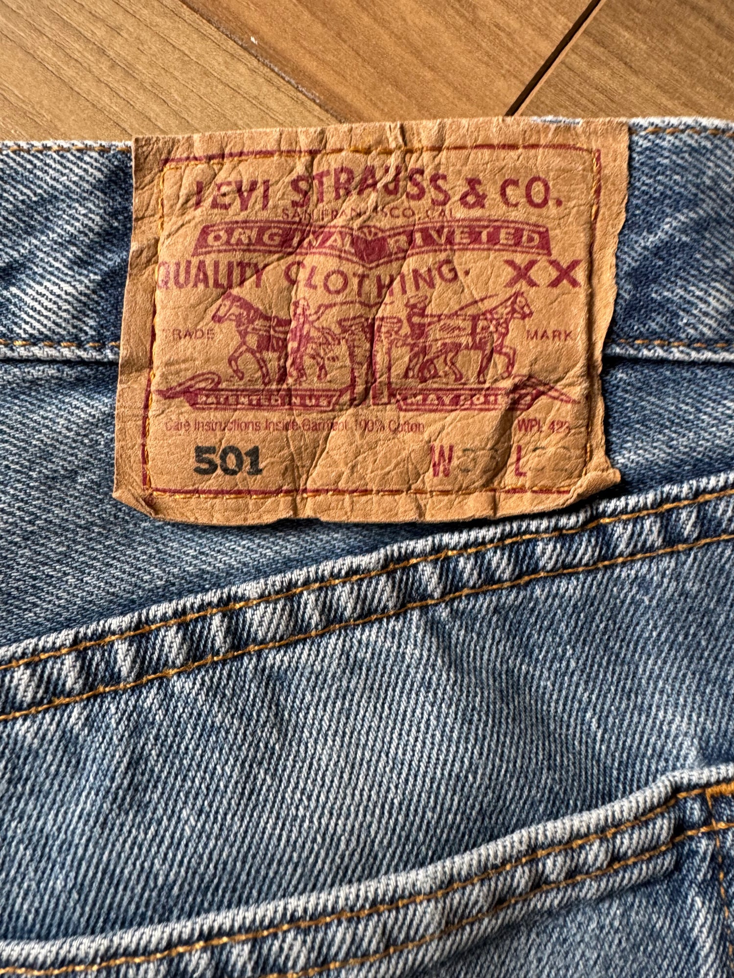 Jean Levi's 501 Vintage W33 L32