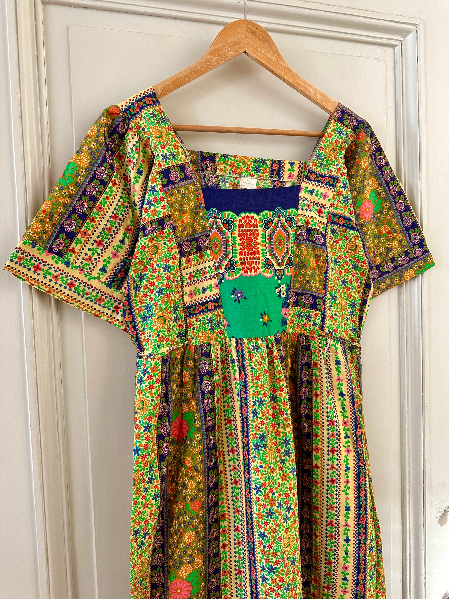 Robe à fleurs 70's
