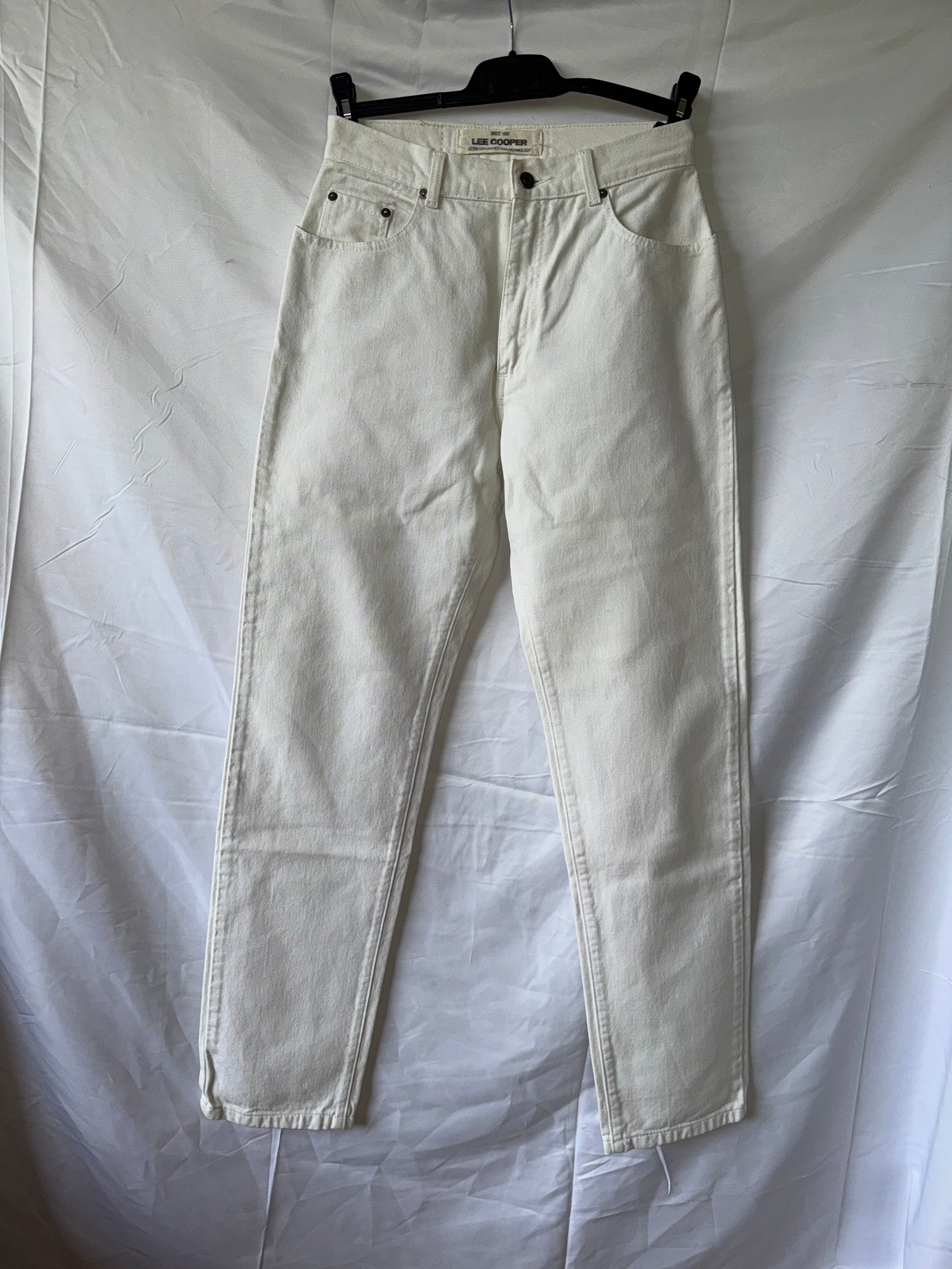 Jean Vintage Lee Cooper Blanc W30 L34