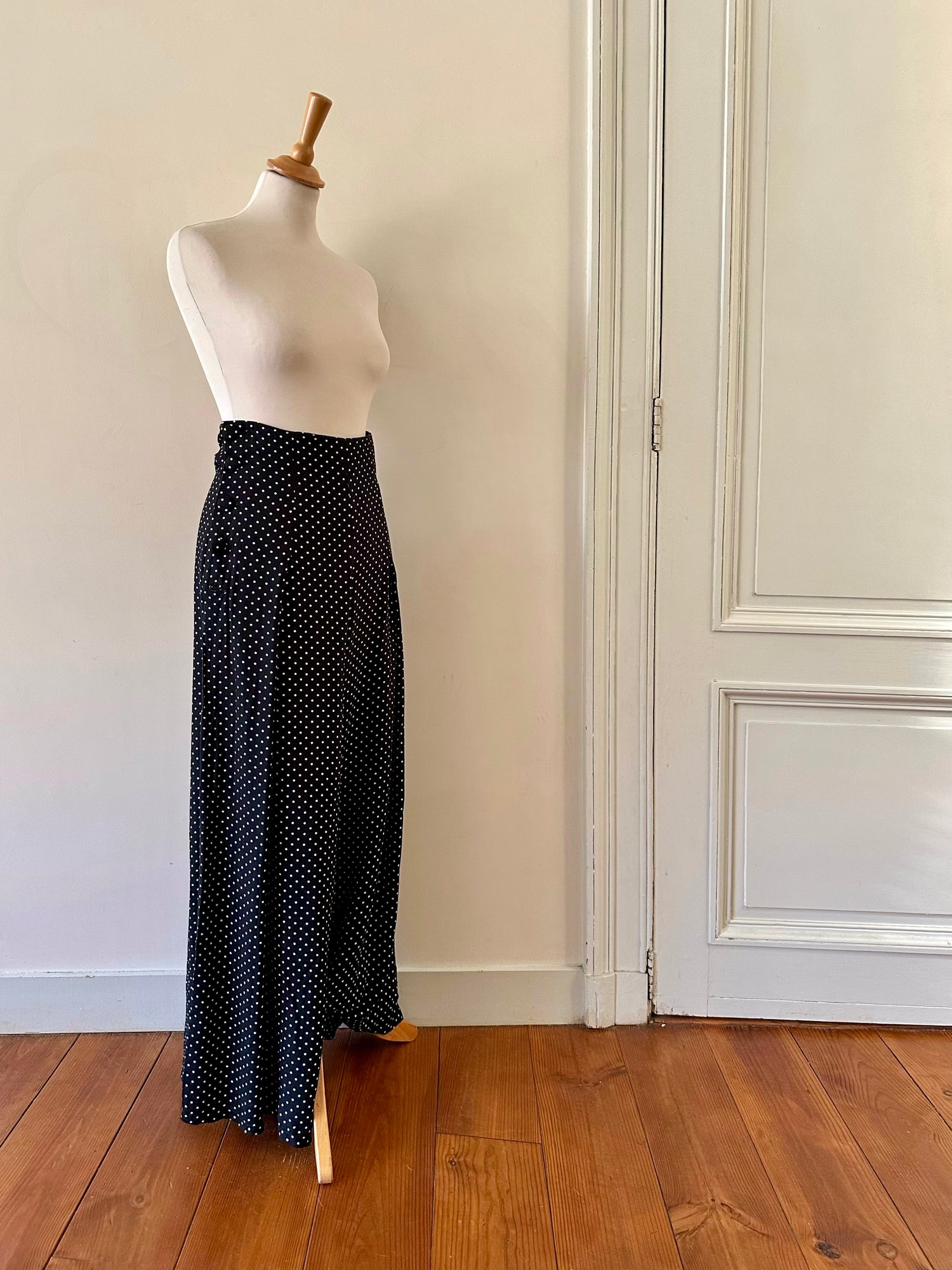 Pantalon-Jupe à pois