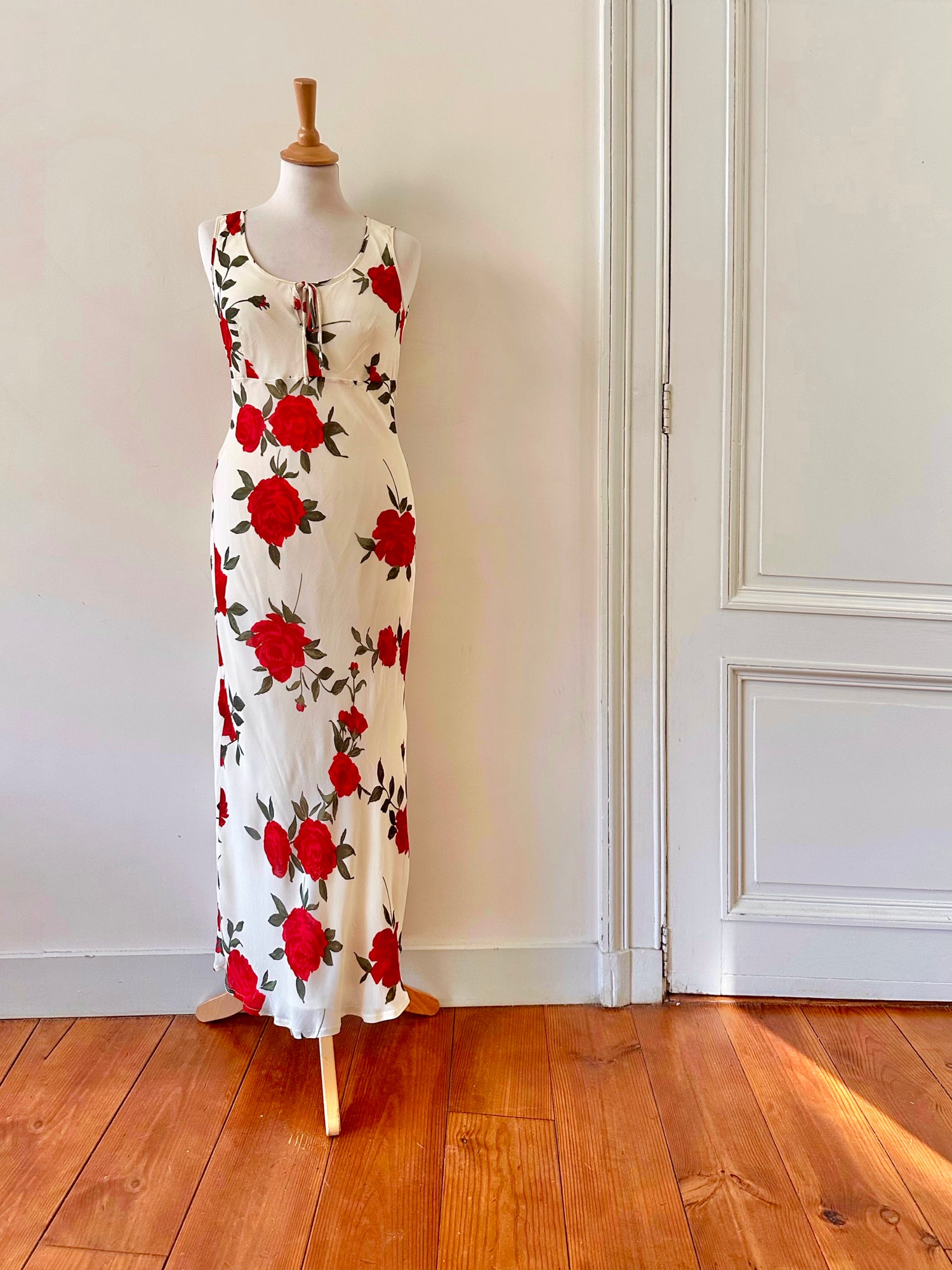 Robe nuisette à fleurs