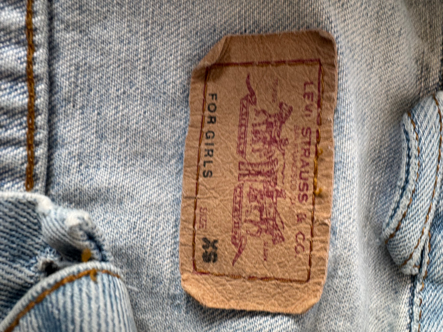 Veste en Jean Levi's vintage