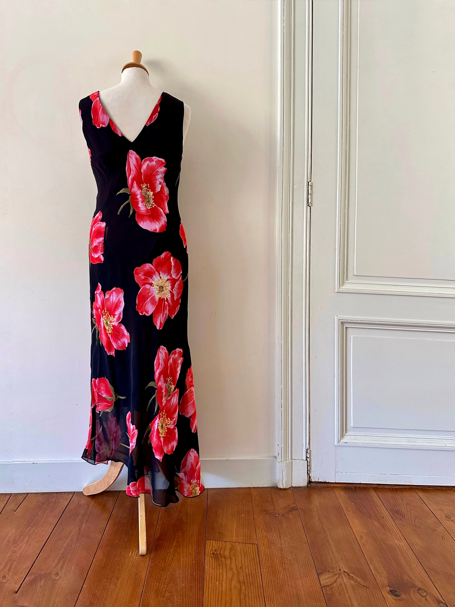 Robe nuisette à fleurs