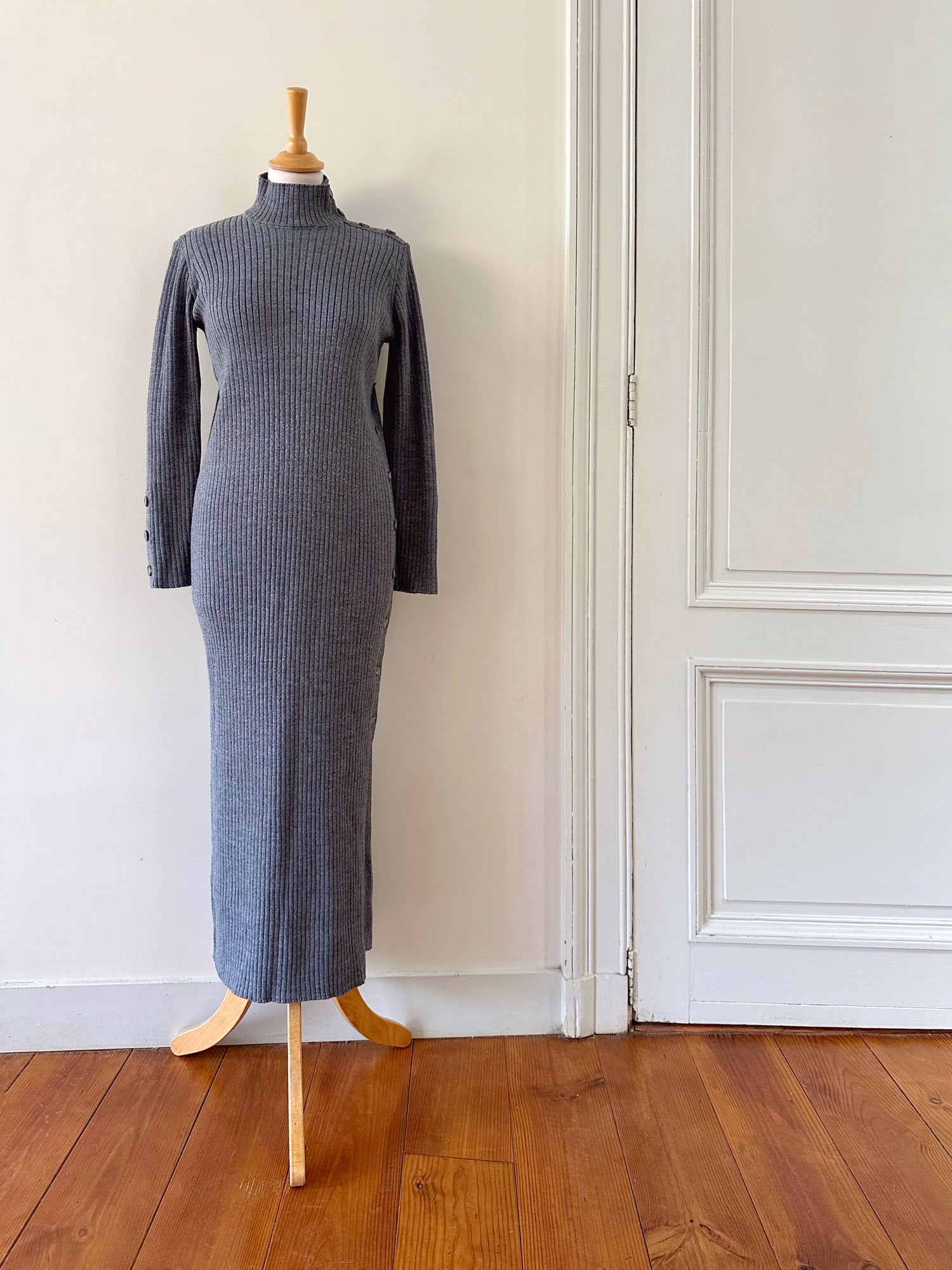 Robe Longue En Laine