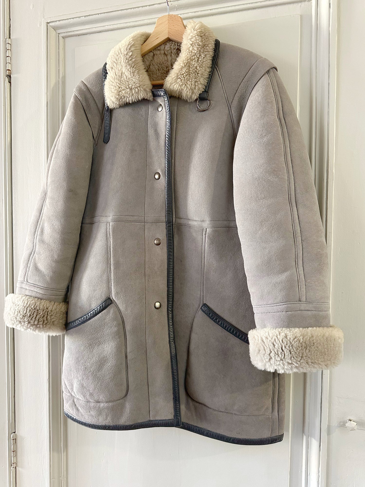 Manteau En Peau Lainée