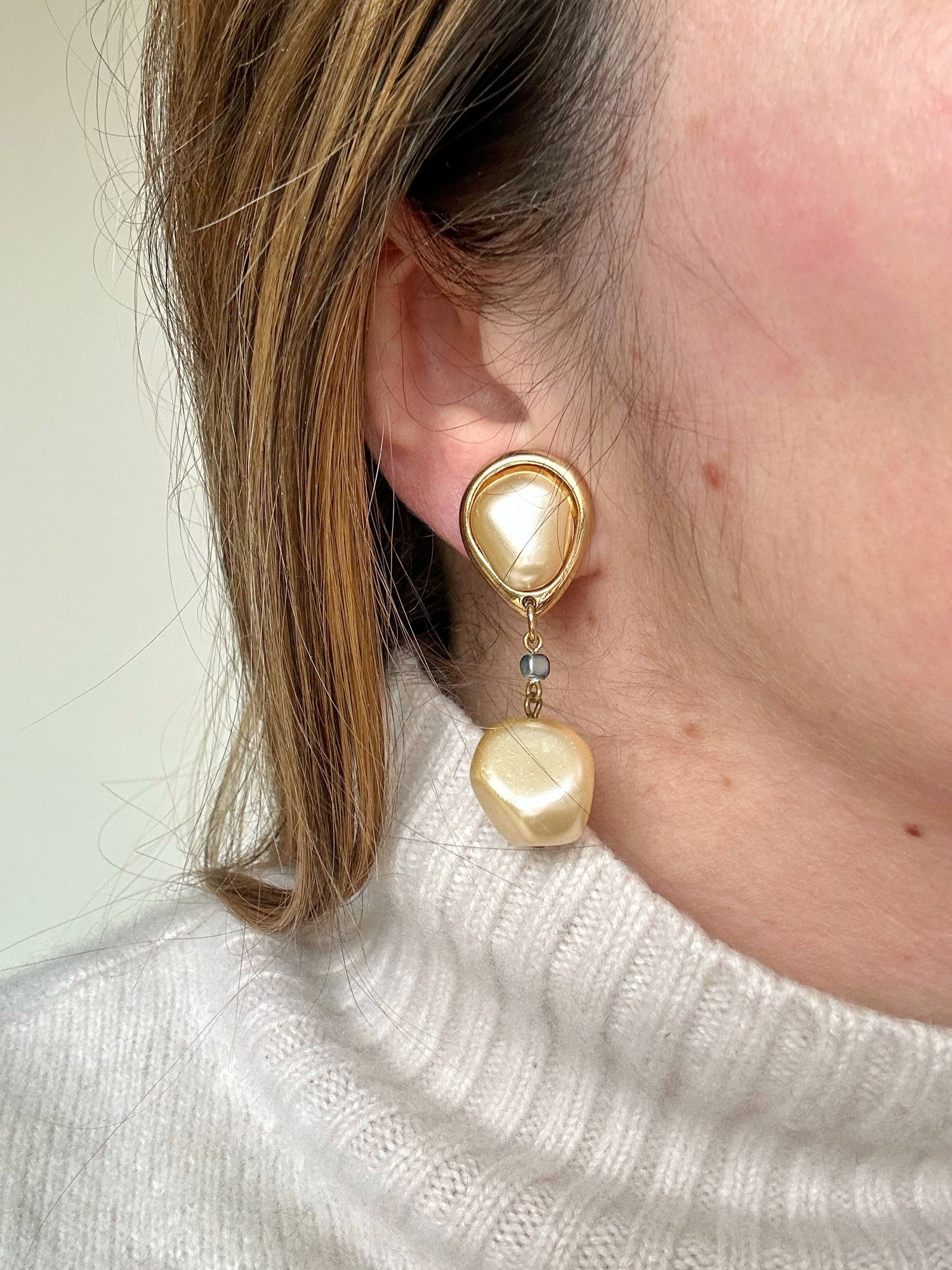 Boucles d'oreilles clips Agatha