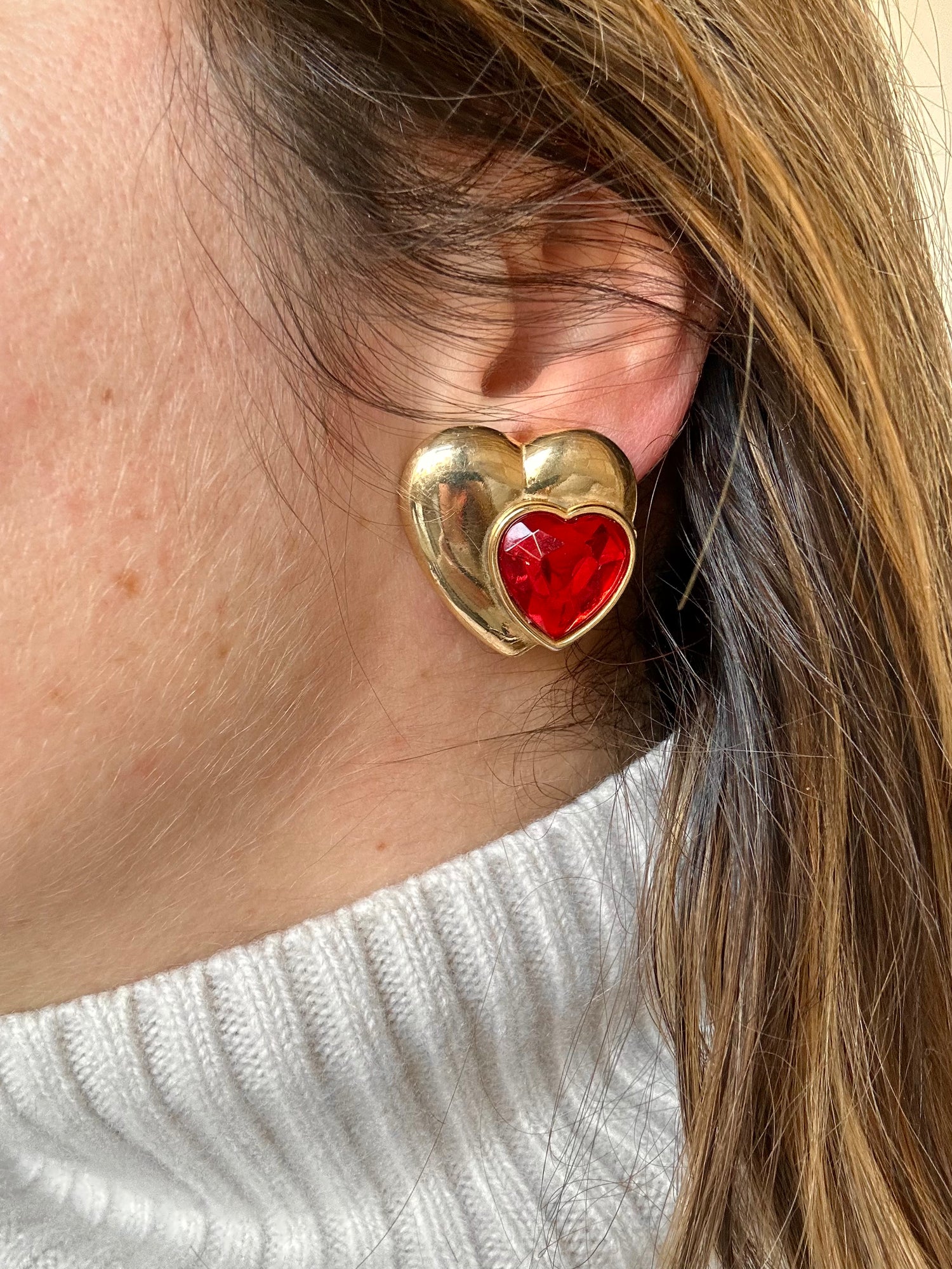 Boucles d'oreilles clips Loris Azzaro